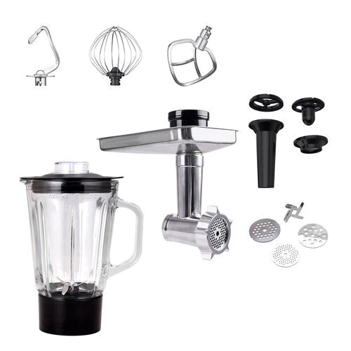 Кухонный комбайн Mozano Rob 02 1400W Grey: Объем чаши 6.3 л