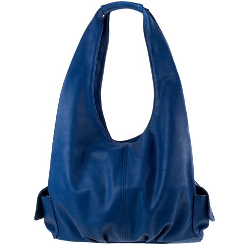 Жіноча сумка хобо Laskara синя (LK-10239-blue): Країна виробник Чехія