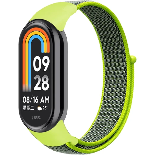 Ремешок ArmorStandart Nylon Yellow/Grey for Xiaomi Smart Band 8 / 9 / 10 (ARM86905): Тип Ремешок