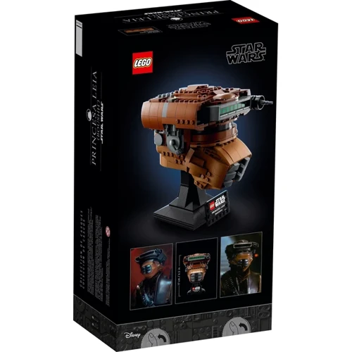 Конструктор LEGO Star Wars Шлем принцессы Леи (75351): Количество деталей, шт. 670