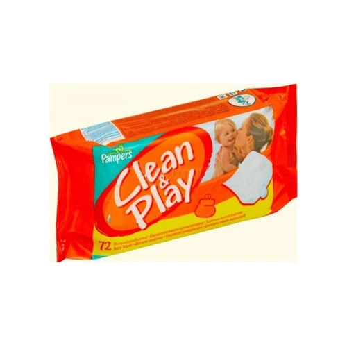 PAMPERS Clean&Play 72 шт