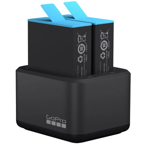 GoPro Dual Battery Charger + Battery for HERO9 Black (ADDBD-001)