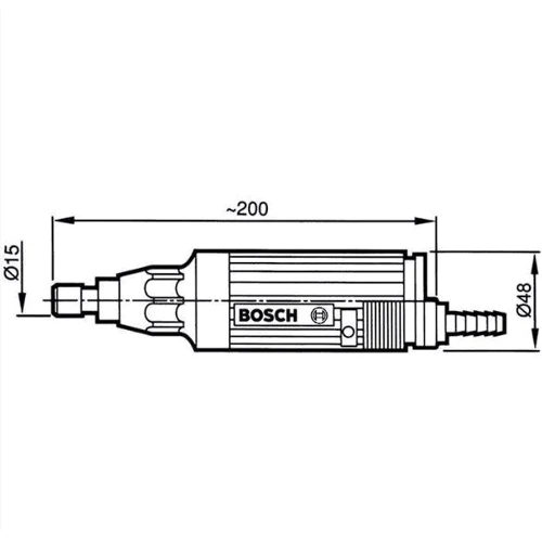 Прямая шлифовальная машина Bosch (607260100): Производитель Bosch