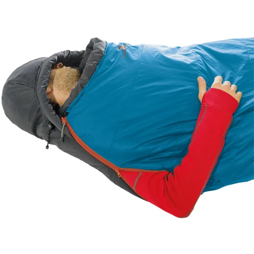 Спальный мешок Ferrino Nightec Lite Pro 600/-5°C Blue/Grey (Left) (926531): Вес с упаковкой 1450 г
