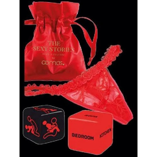 Комплект Admas игральные кубики с миниатюрными трусиками, M: Производитель Admas