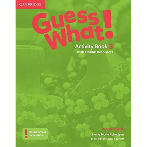 Guess What! 3: Activity Book with Online Resources