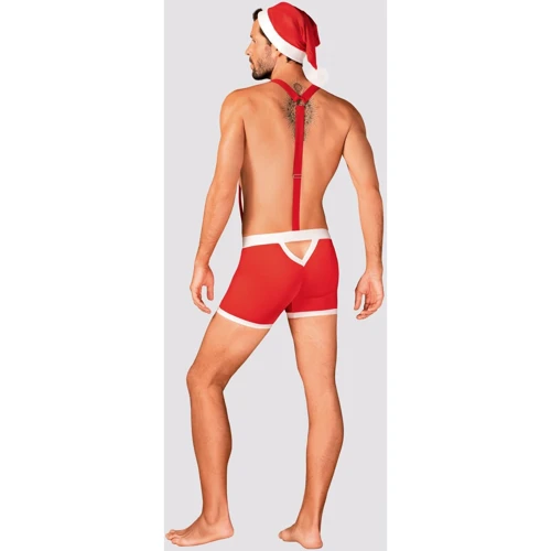 Новогодний эротический костюм Obsessive Mr Claus 2XL/3XL