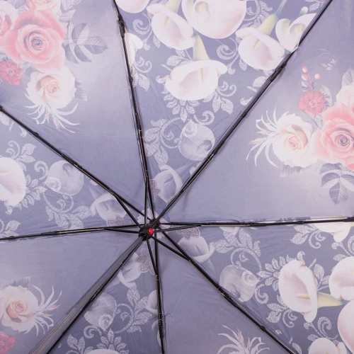 Зонт женский механический компактный облегченный MAGIC RAIN (ZMR1232-07): Фасон Складной (3 сложения)