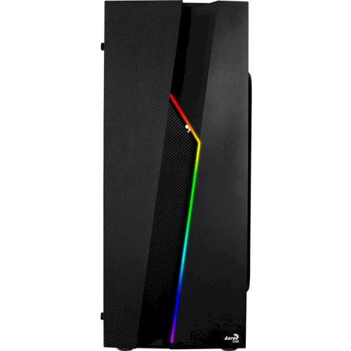 Корпус AEROCOOL PGS Bolt RGB Black: Типоразмер Midi-Tower