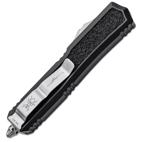 Нож Microtech Makora Double Edge Stonewash FS Signature Series, серрейтор (1409.04.04): Количество функций 1
