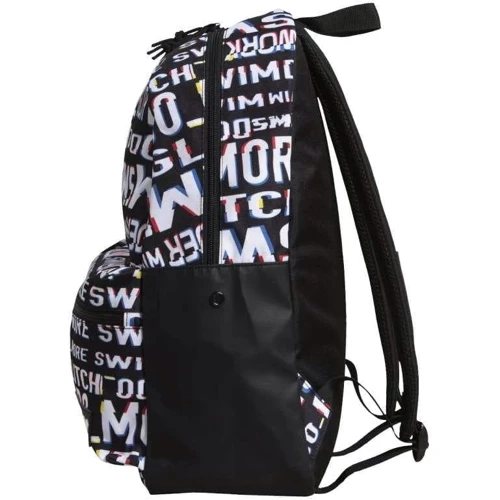 Рюкзак Arena Team Backpack 30 Allover черно-белый (002484-122): Застежка Молния