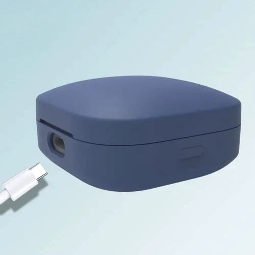 Чехол BeCover Silicon Case Deep Blue (712013) for Xiaomi Redmi Buds 6 Active: Особенности С карабином