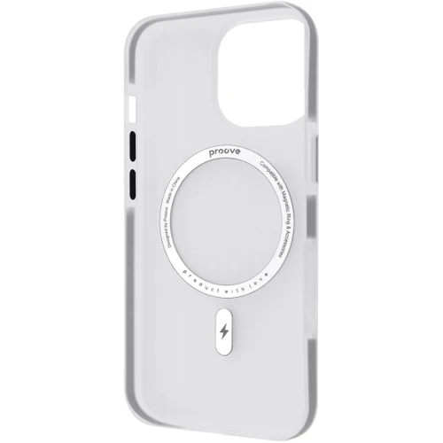 Чехол для iPhone Proove Astro Case with Magnetic Ring Gray for iPhone 16 Pro: Материалы Пластик