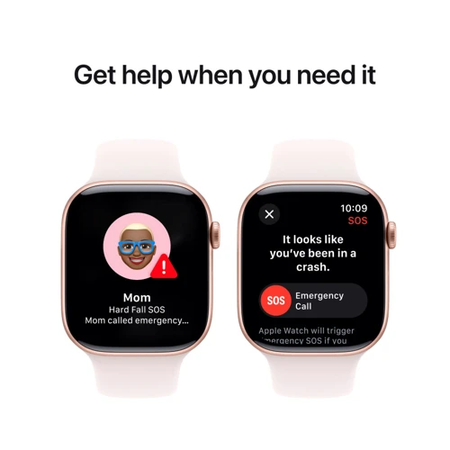 Apple Watch Series 10 46mm GPS Rose Gold Aluminum Case with Light Blush Sport Band - M/L (MWWU3QH/A) UA: Вбудована пам'ять 64 ГБ