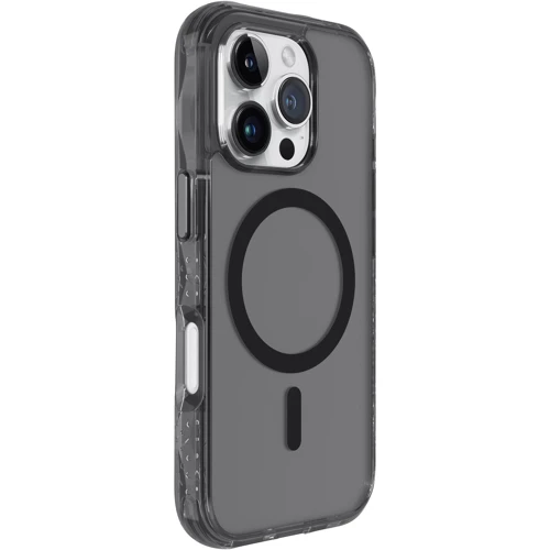 Чохол для iPhone LAUT CRYSTAL MATTER X MagSafe Clear/Black (L_IP24B_CMX_UB) для iPhone 16 Pro: Колір черный