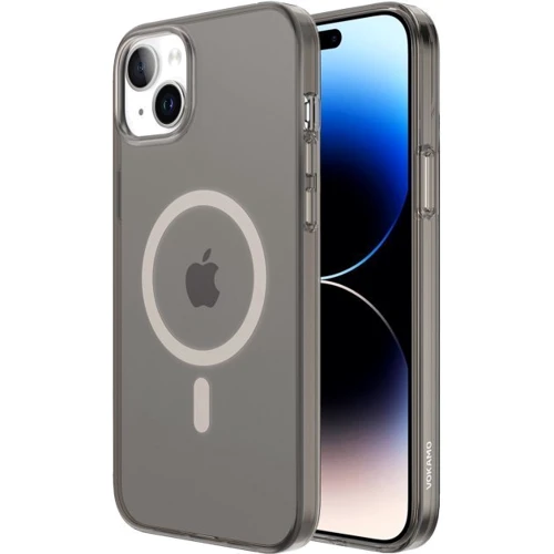 Чехол для iPhone VOKAMO Glacier MagSafe Black/Matt for iPhone 15 Plus (NVK010800)