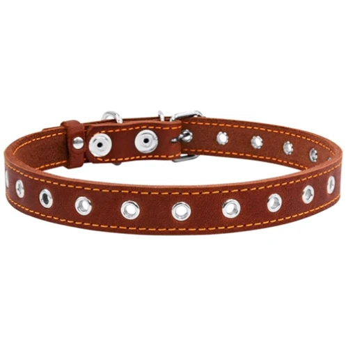 Ошейник Collar безразмерный 25 мм 60 см коричневый (02446): Производитель Collar