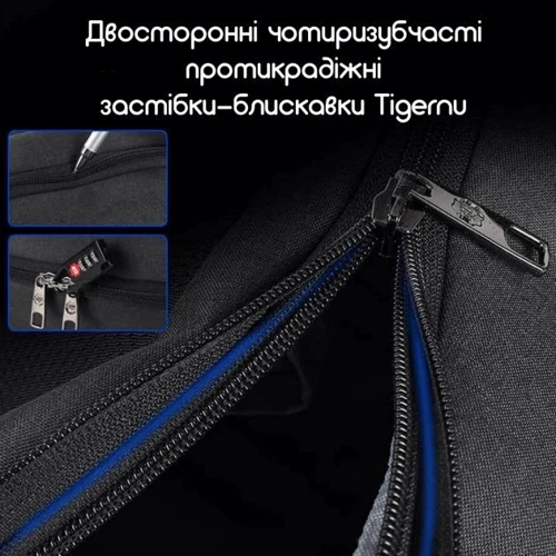 Сумка для ноутбуков Tigernu 15,6" T-B3911 Black фото 10