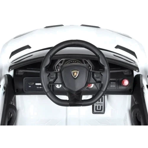 Детский электромобиль Bambi Racer Lamborghini белый (M 4787EBLR-1): Рекомендуемый возраст от 3 лет до 8 лет