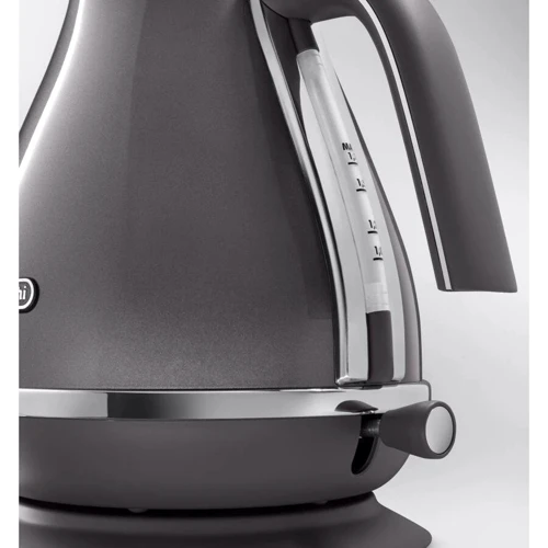 Електрочайник DeLonghi KBOT 2001 GY: Тип нагрівального елементу діcковий (прихований)
