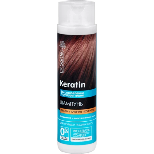 Dr. Sante Keratin Шампунь для волос Восстановление структуры 400 ml