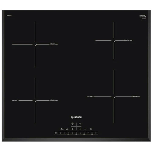 Варочная поверхность электрическая Bosch PIE651FC1E: Количество конфорок 4