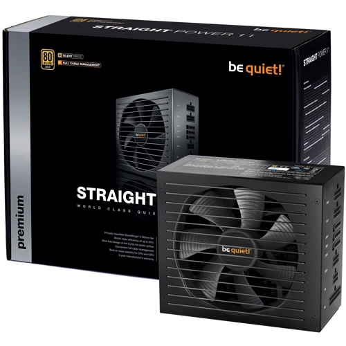 Блок питания be quiet! Straight Power 11 550W (BN281): Модульные (съемные) кабеля Есть