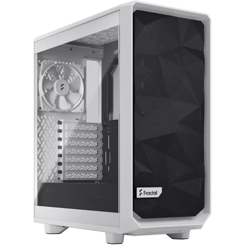 Корпус Fractal Design Meshify 2 Compact Lite White TG Clear Tint (FD-C-MEL2C-04)