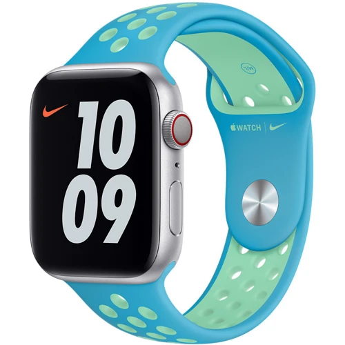 Аксессуар для Watch Apple Sport Band Nike Blue/Green Glow (MJ6L3) for Apple Watch 42/44mm