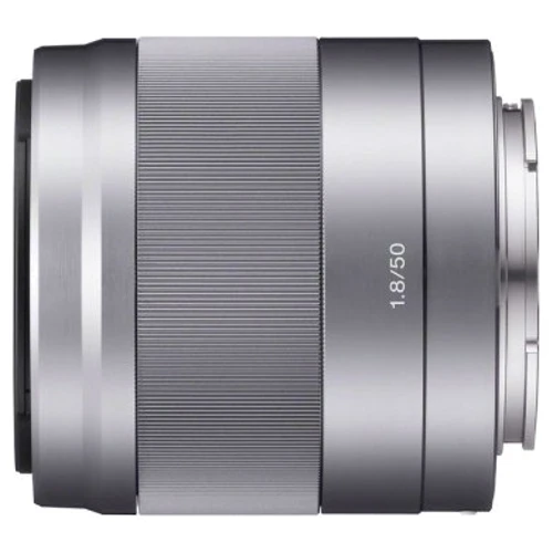 Объектив для фотоаппарата Sony 50mm f/1.8 NEX Silver (SEL-50F18): Байонет Sony E-mount