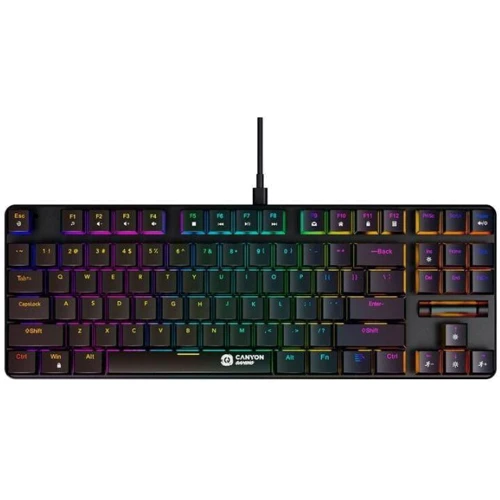 Клавиатура Canyon Cometstrike GK-50 RGB TKL (CND-SKB50-US)