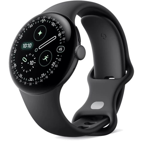 Смарт-часы Google Pixel Watch 4 41mm Matte Black Aluminium Case with Obsidian Active Band