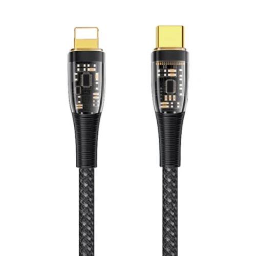Кабель WIWU Cable USB C to Lightning 20W 1.2m Black (TM01)