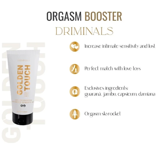 Крем-бустер для клитора Driminals Golden Touch Orgasm Booster 30 мл