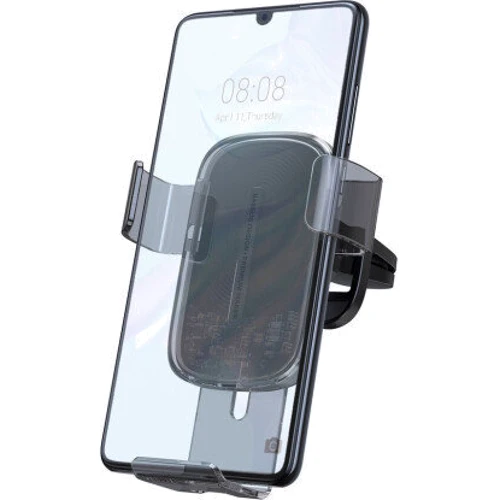 Держатель Baseus Car Holder Air Vent Wireless Charger Explore Gravity 15W Black (WXYL-K01): Особенности wireless charging, автодержатель