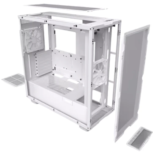 Корпус NZXT H7 Flow RGB White (CM-H71FW-R1): Потужність БЖ, Вт немає