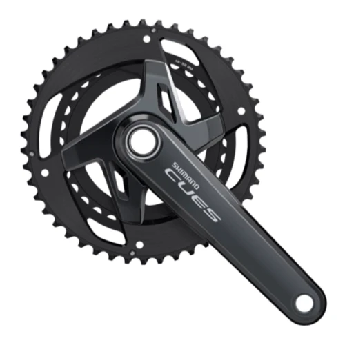 Шатуни Shimano FC-U8000-1, CUES, інтегрована вісь, 170мм, 46X32з, 9-11-шв. (EFCU80002CX62X)