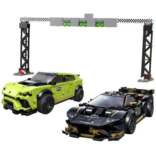 LEGO Speed Champions Lamborghini Urus ST-X & Lamborghini Huracán Super Trofeo EVO (76899): Количество деталей, шт. 663