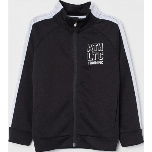 Спортивна кофта H & M 512-7377430 122-128 см чорна