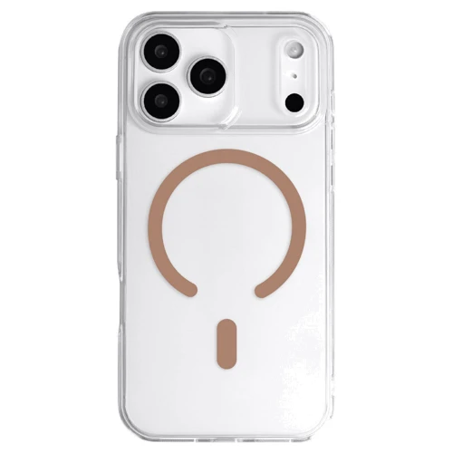 Чехол для iPhone Proove Blossom Case with Magnetic Ring Desert Titanium for iPhone 17 Pro Max