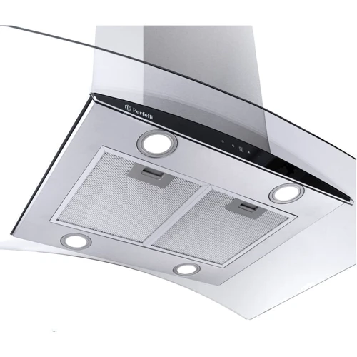 Вытяжка Perfelli CGS 9632 I 1000 LED: Материал корпуса нержавеющая cталь/стекло