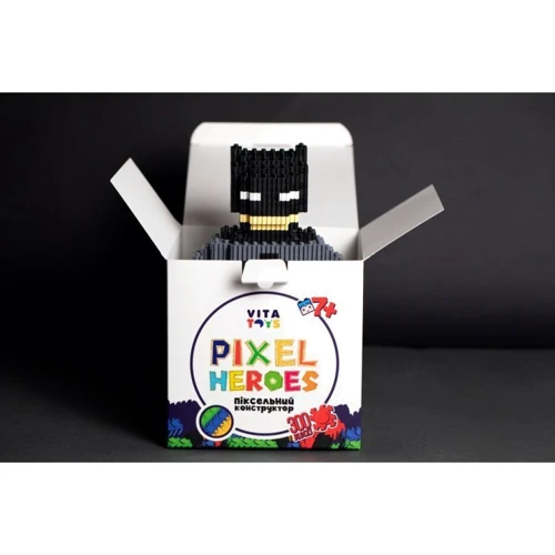 Конструктор VitaToys Pixel Heroes Бэтмен, 396 деталей (VTK 0043)