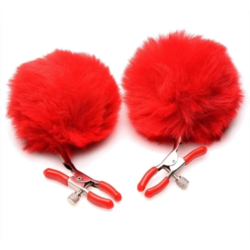 Зажимы для сосков Charmed Pom Pom Nipple Clamps Red: Производитель Charmed