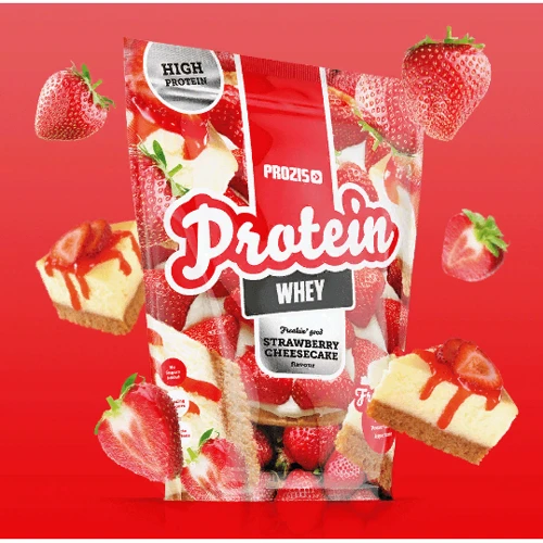 Протеин Prozis Whey Protein Freakin Good 400 g /13 servings/ Strawberry Cheesecake: Вес, г 400