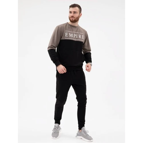 Спортивный костюм ISSA PLUS SG-19 50 черный/хаки