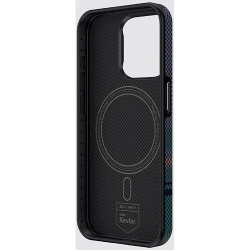 Чехол для iPhone Benks MagClap ArmorPro Case Aurora for iPhone 15 Pro: Материалы Кевлар