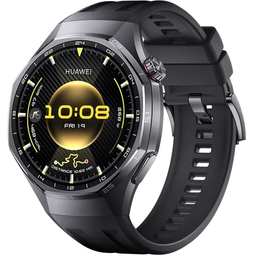 Смарт-часы Huawei Watch GT 6 Pro 46 mm Black: Виды спорта Плавание, Дайвинг, Гольф, Велоспорт, Бег