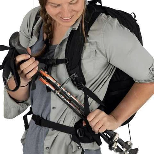 Рюкзак туристичний Osprey Tempest 20 Stealth Black (чорний), WM/L фото 2