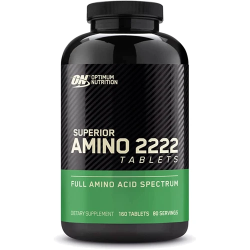 Аминокислота для спорта Optimum Nutrition Superior Amino 2222 160 Tabslets//80 servings/ Unflavored