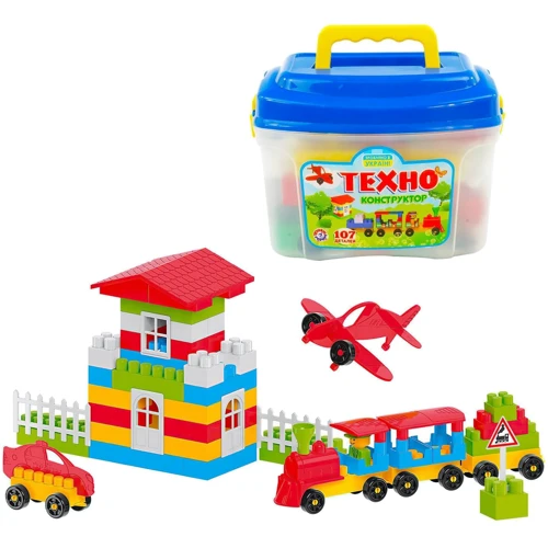 Конструктор ТехноК Toys 107 деталей (3640)
